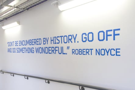 Townley Grammar inspirational quote corridor wall art