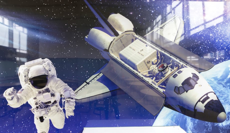 Foundation School capturing solar system themed cafe Wall Art