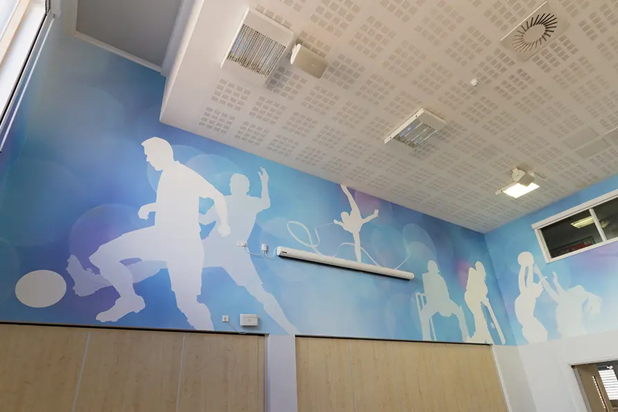 College Park School sports themed large format Wall Art