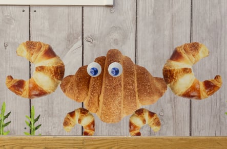 West Acton Primary healthy eating themed canteen wall art