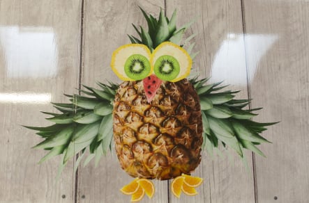 Healthy eating themed school canteen Wall Art