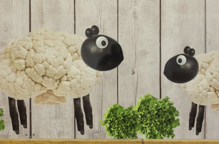 London Primary schools bespoke healthy eating servery wall art