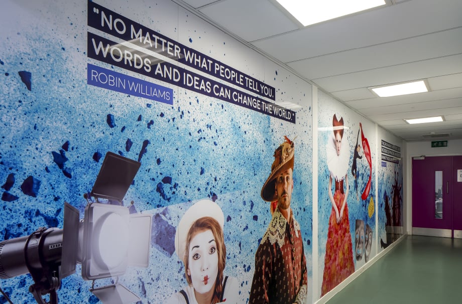 Brampton Manor Academy inspirational people and quotes themed Wall Art