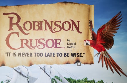 English Literature themed bespoke design and installation wall art