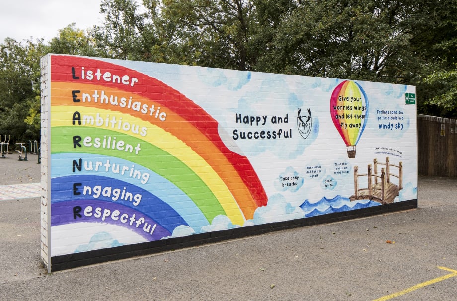 Chorleywood Primary School playground feature Wall Art