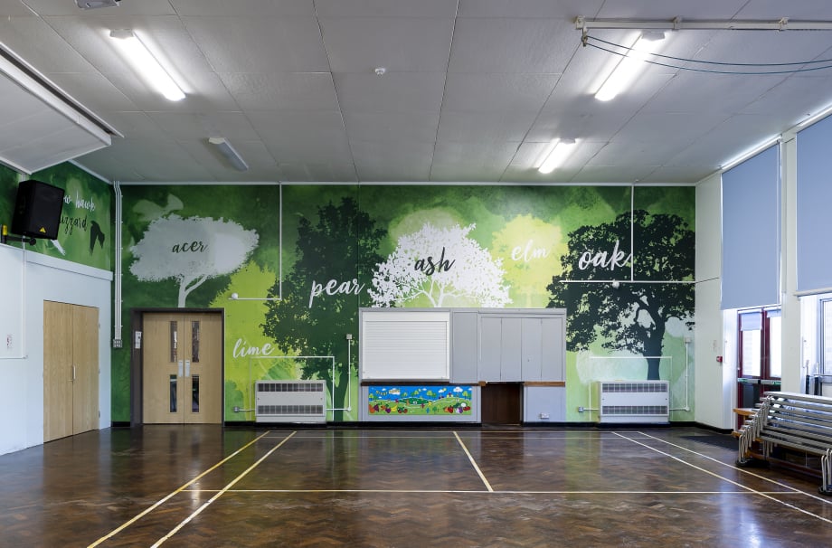Crofton Anne Dale School Hall Tree themed wall art