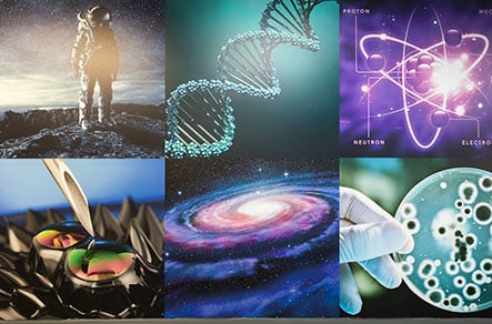 Science themed large format bespoke design Wall Art