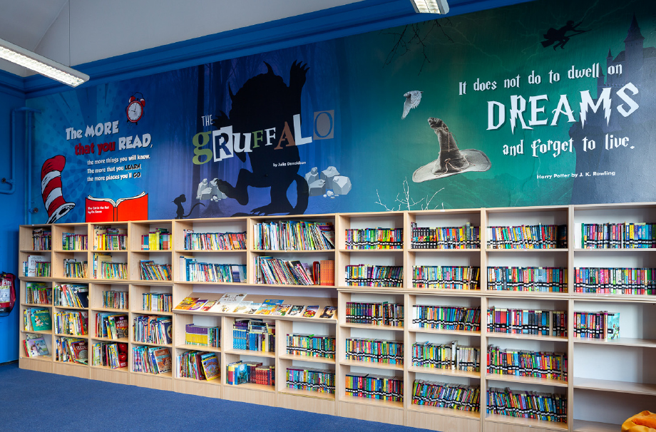 Thomas Arnold library wall art