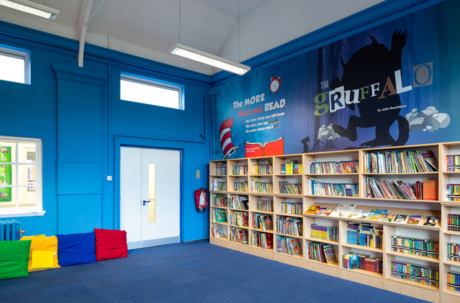 Thomas Arnold library wall art