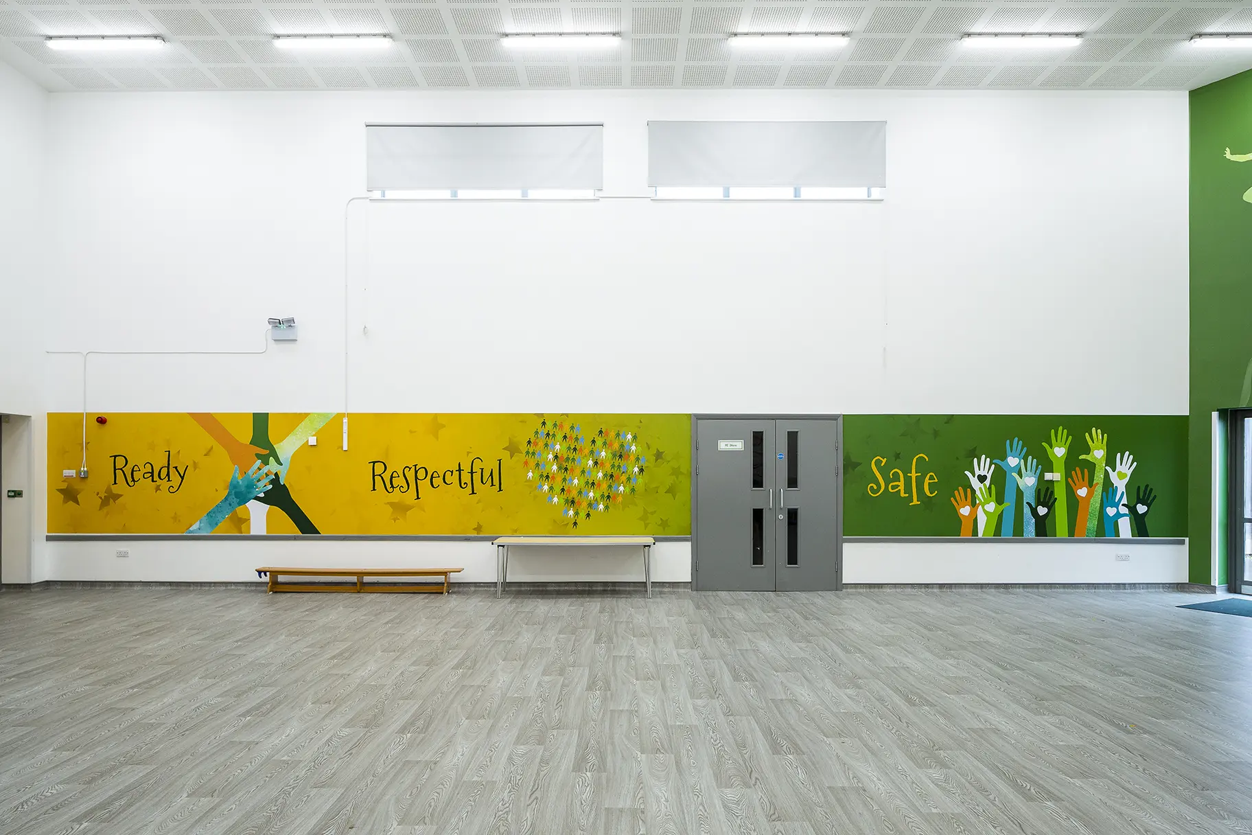 Middleton Primary School Values Wall Art