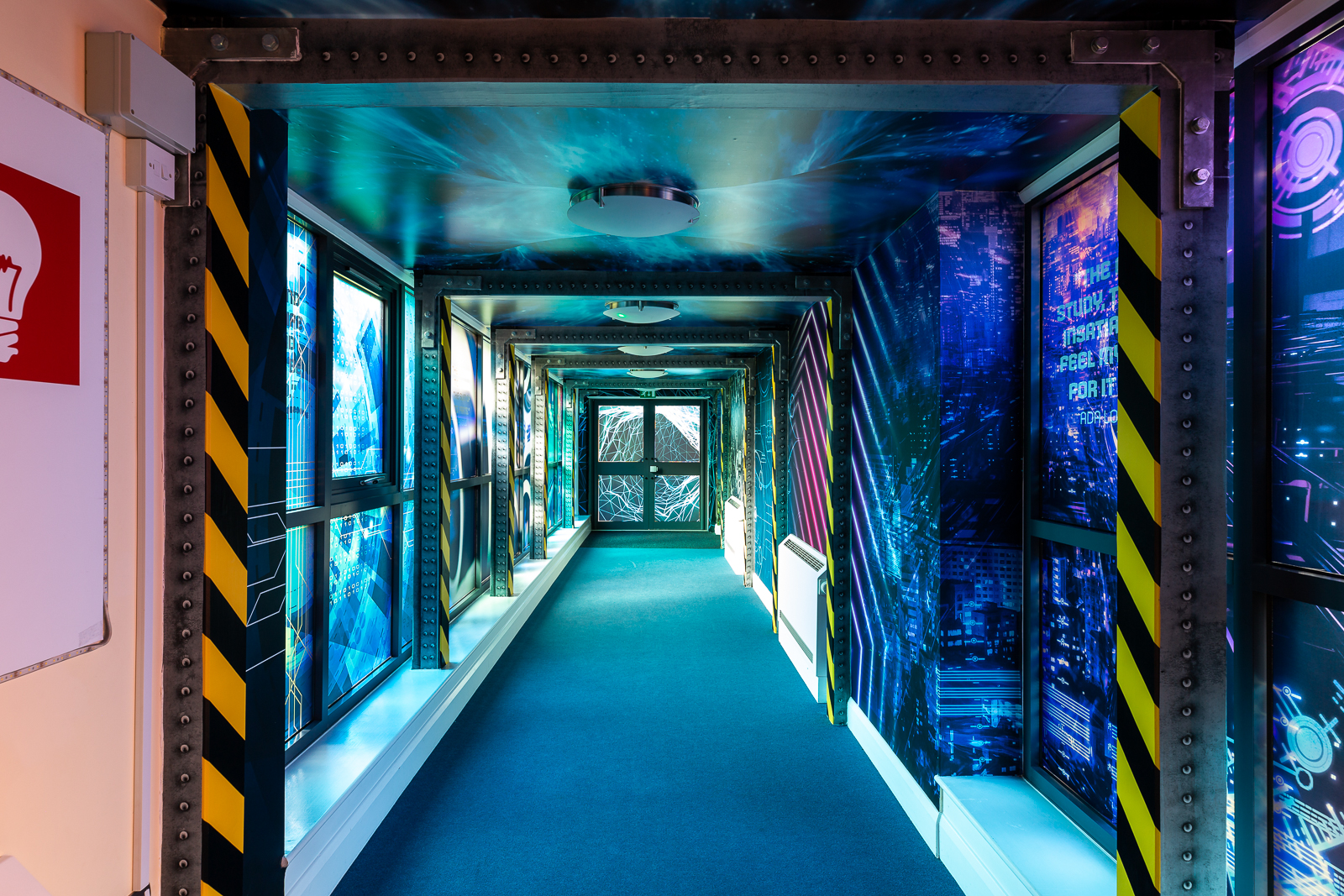 Howard Junior School Immersive STEM Corridor