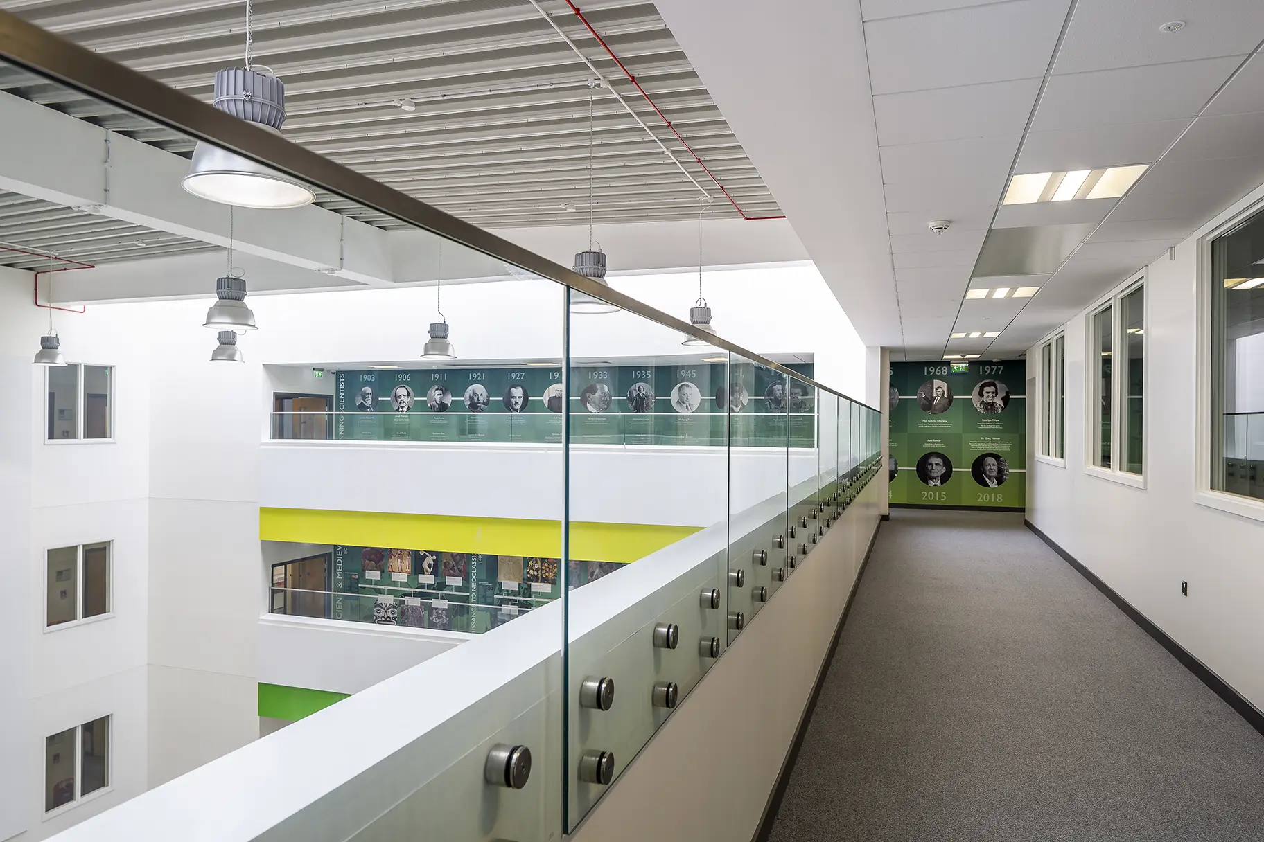 Alperton Atrium Timeline Wall Art