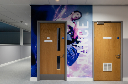 Chertsey wall art for secondary schools