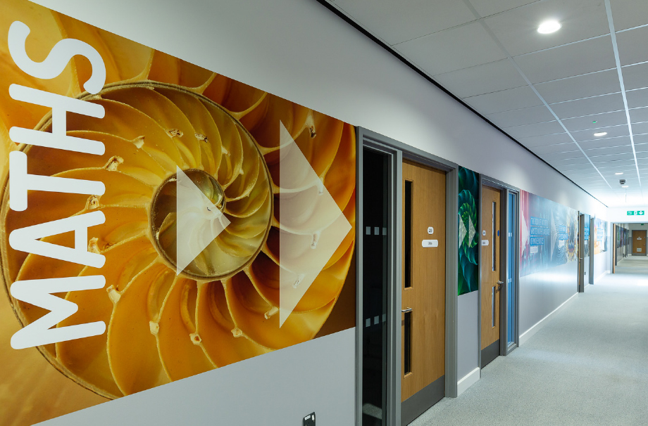 Chertsey wall art for secondary schools