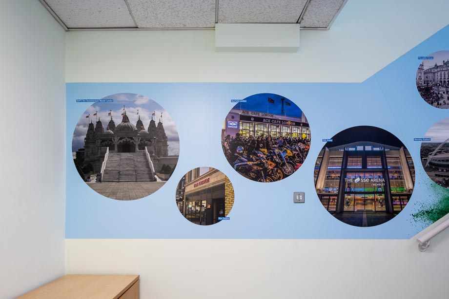 Brentfield Humanities school wall art