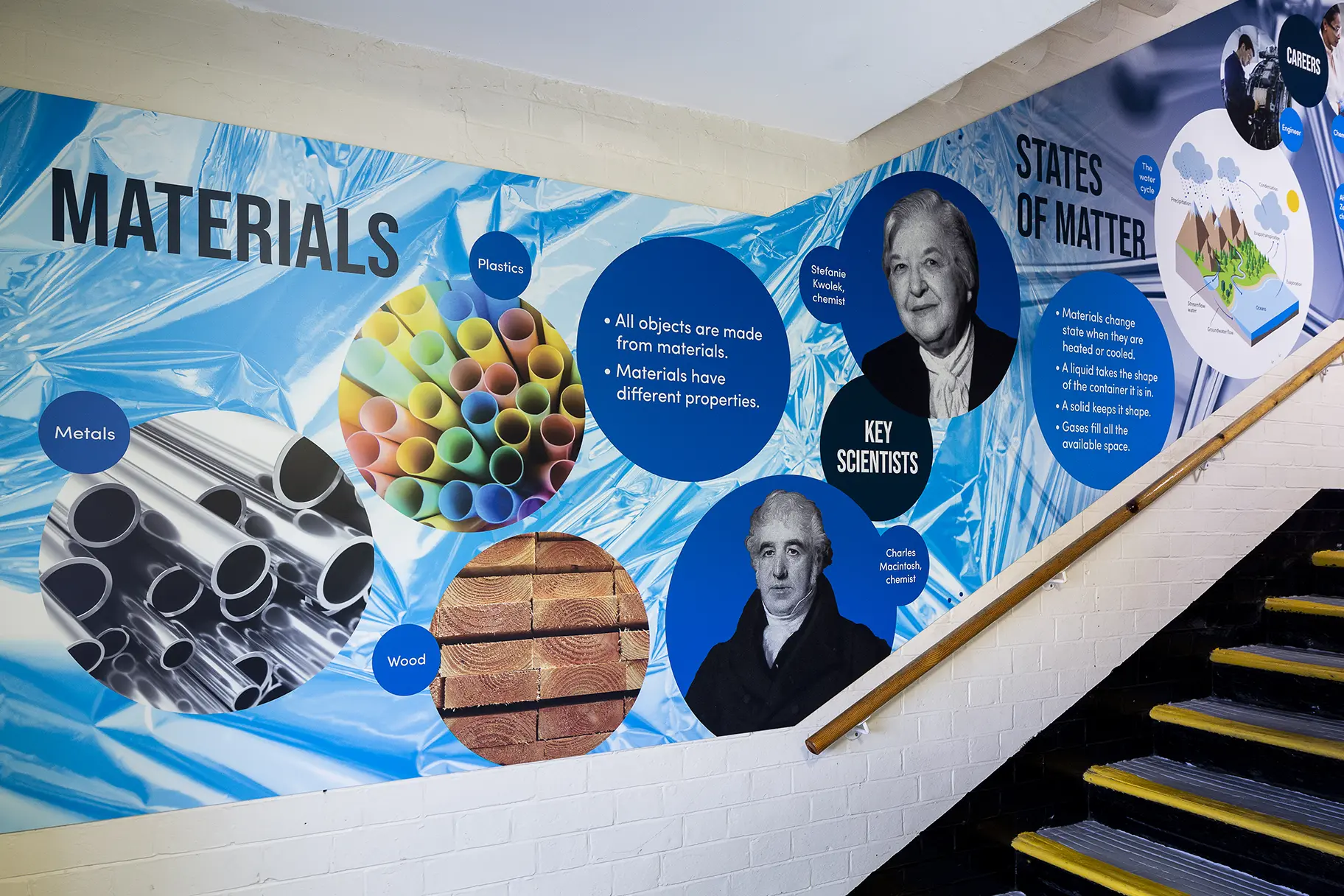 Central Park Primary Science wall art