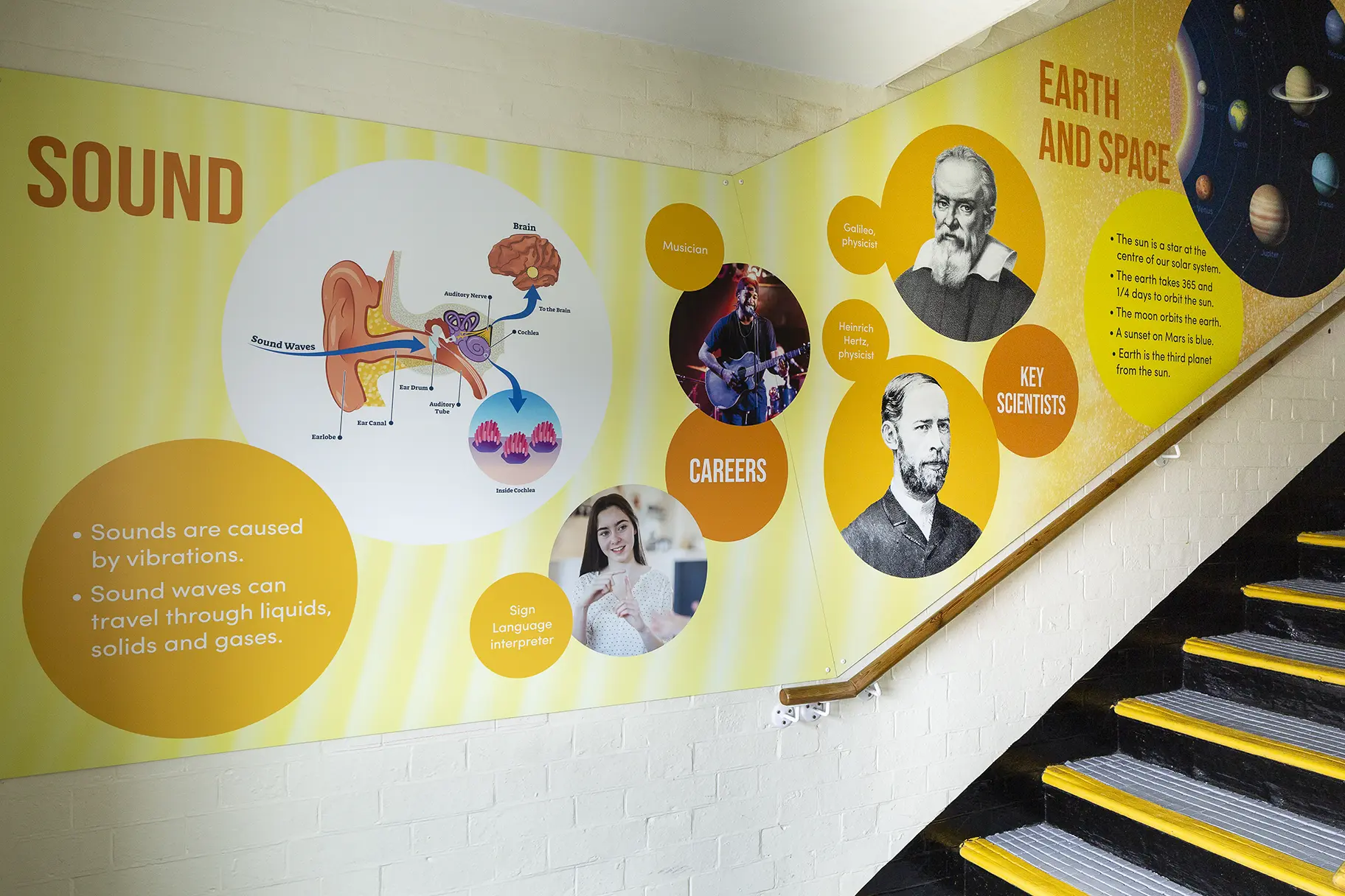 Central Park Primary Science wall art