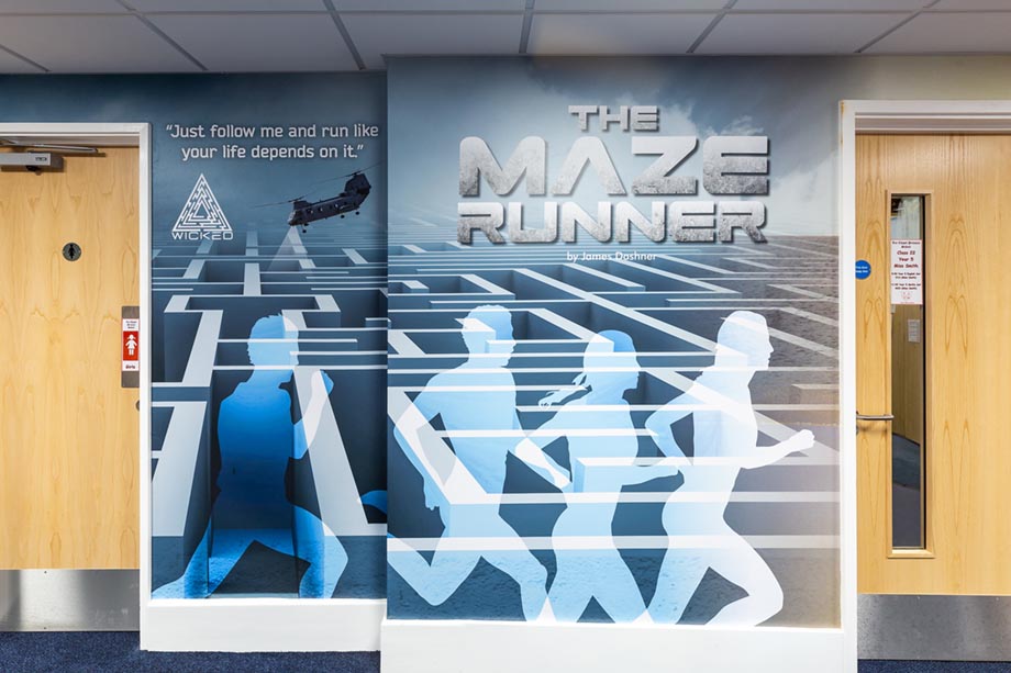 School Wall Art Example