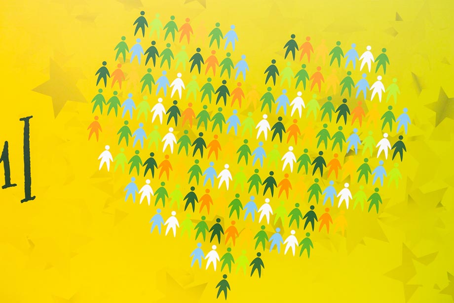 Middleton Primary School values wall art