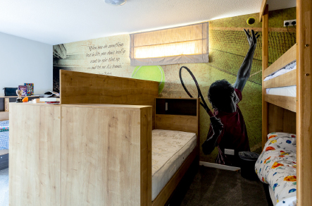 Summer Fields Oxford sports large format Front Lodge dorm wall art