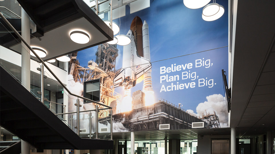 school atrium wall art 1