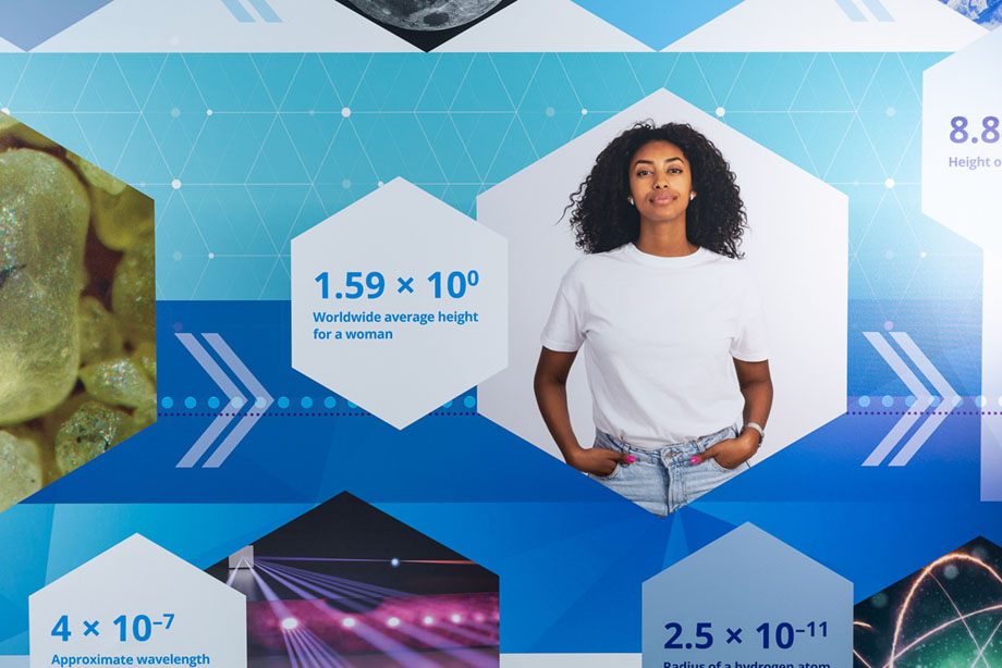 Fulham Cross stairwell school wall art