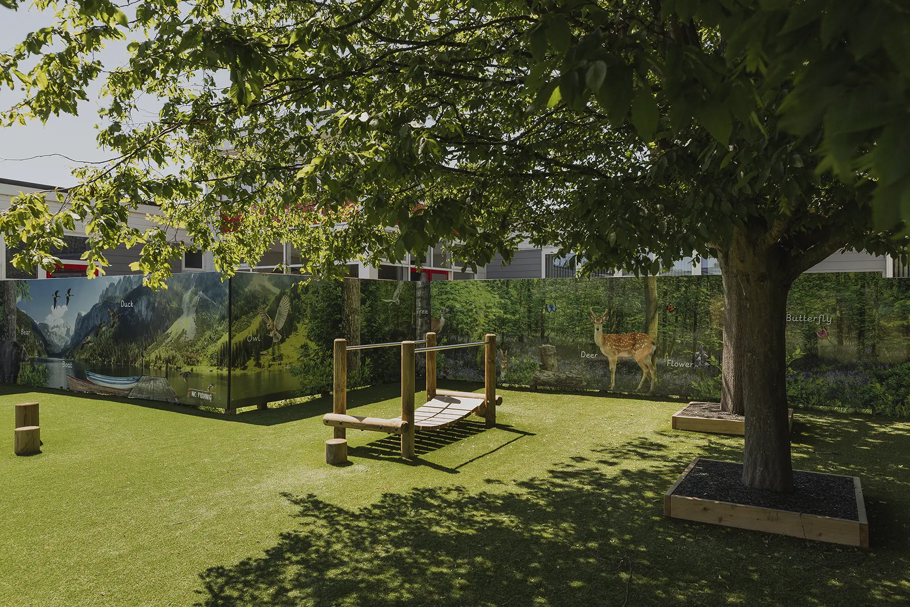 Early years school wall art