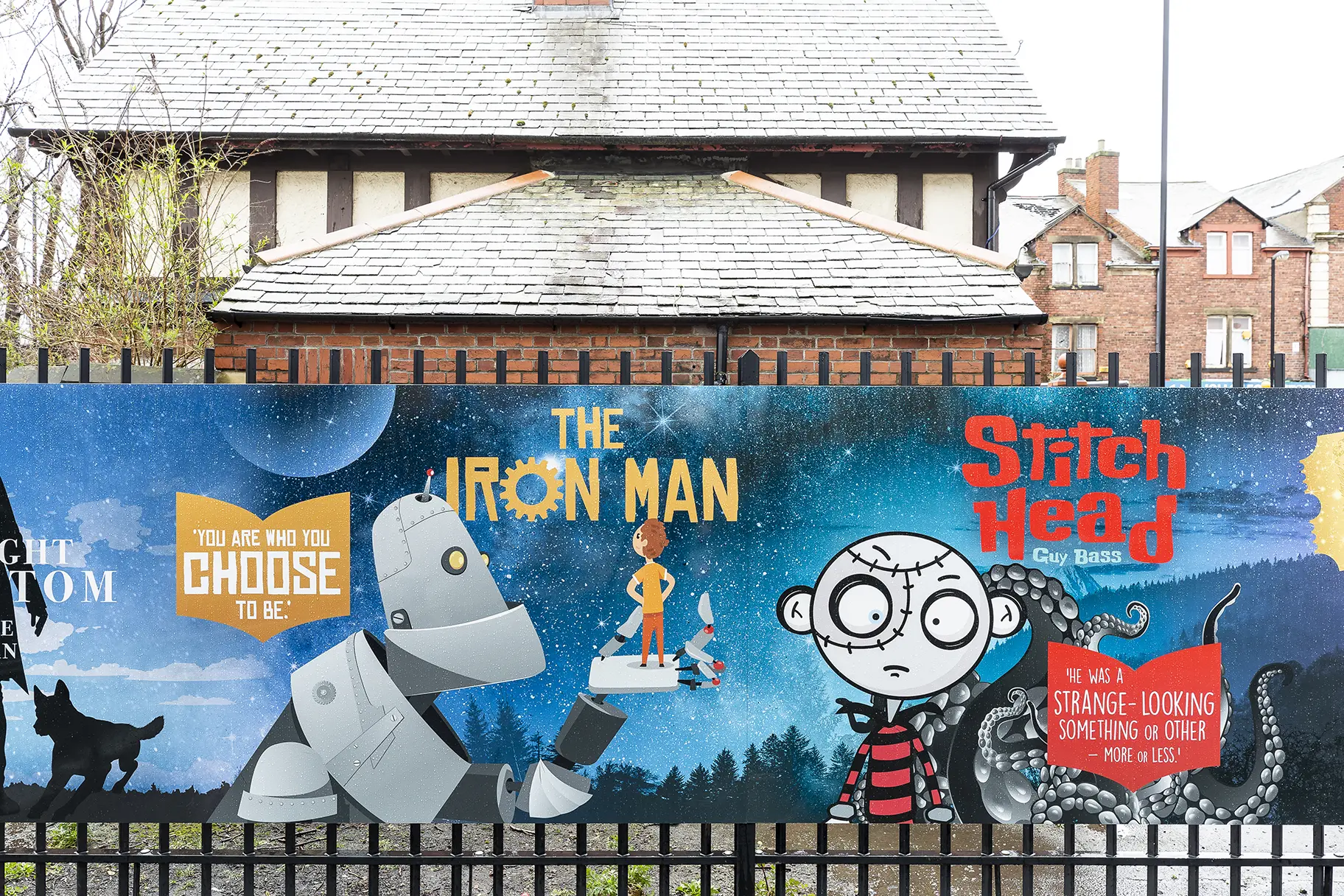 Westgate hill book title wall art