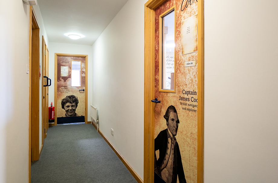 PYS Summer fields savages boarding house wall art