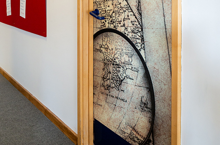 PYS Summer fields savages boarding house wall art