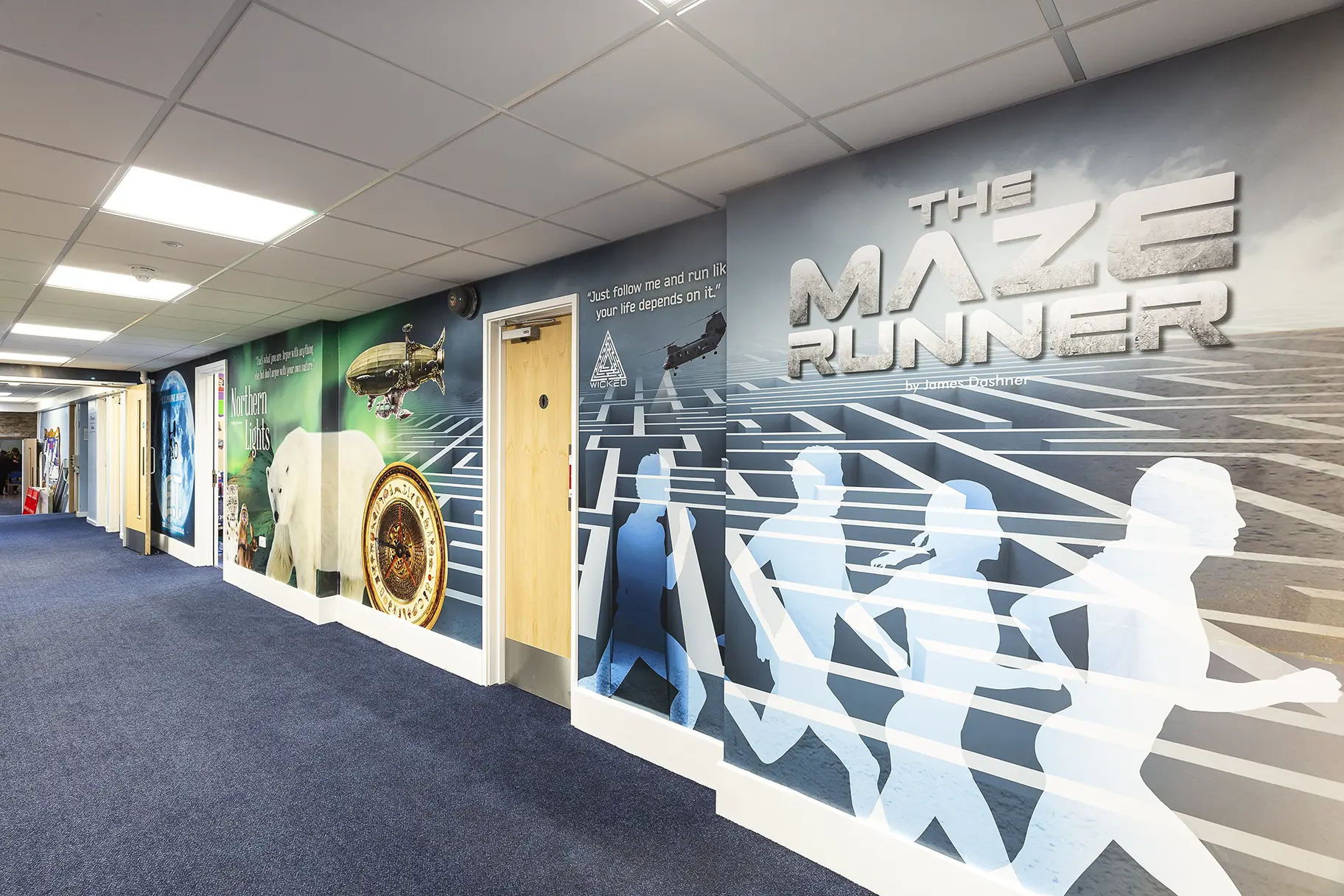 Lee Chapel Literacy School wall art 4