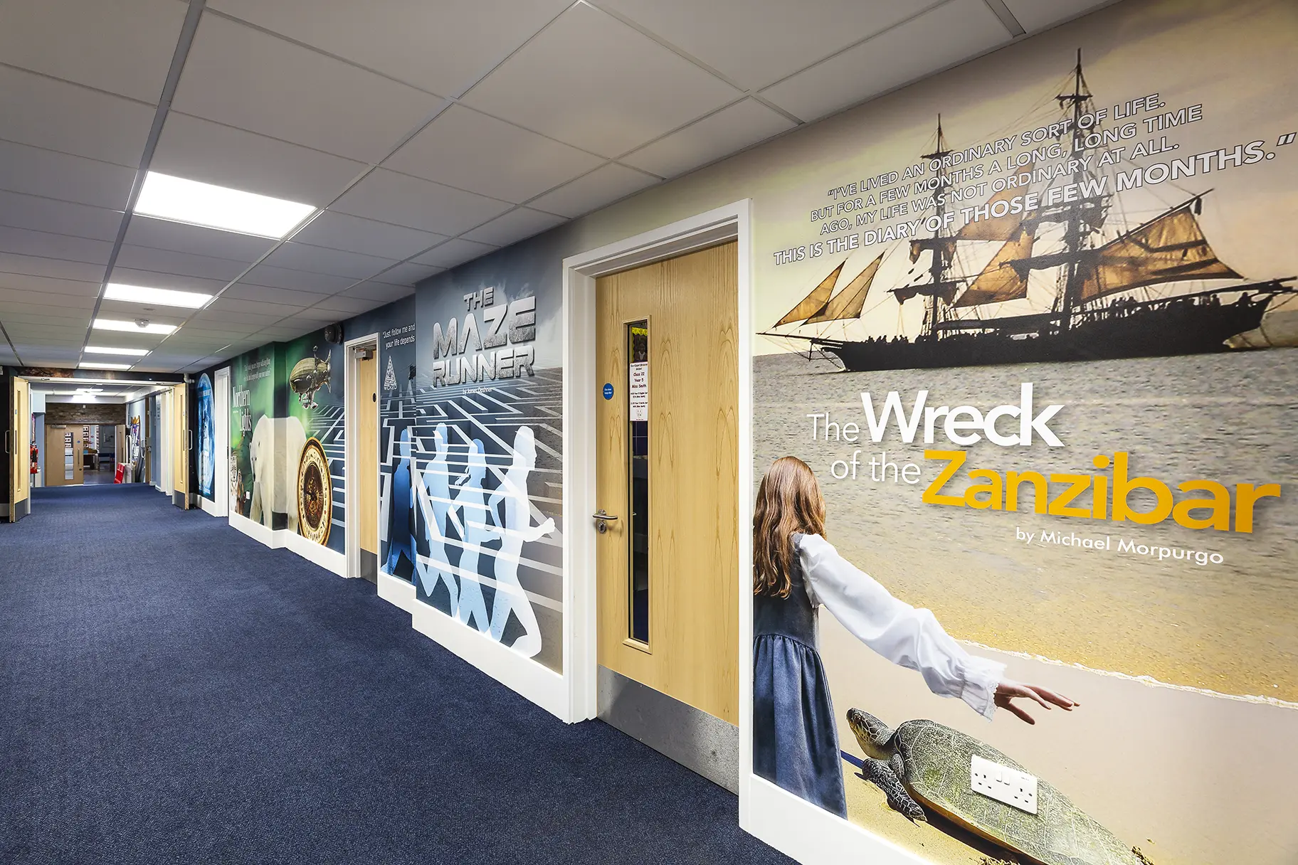 Lee Chapel Literacy School wall art 4