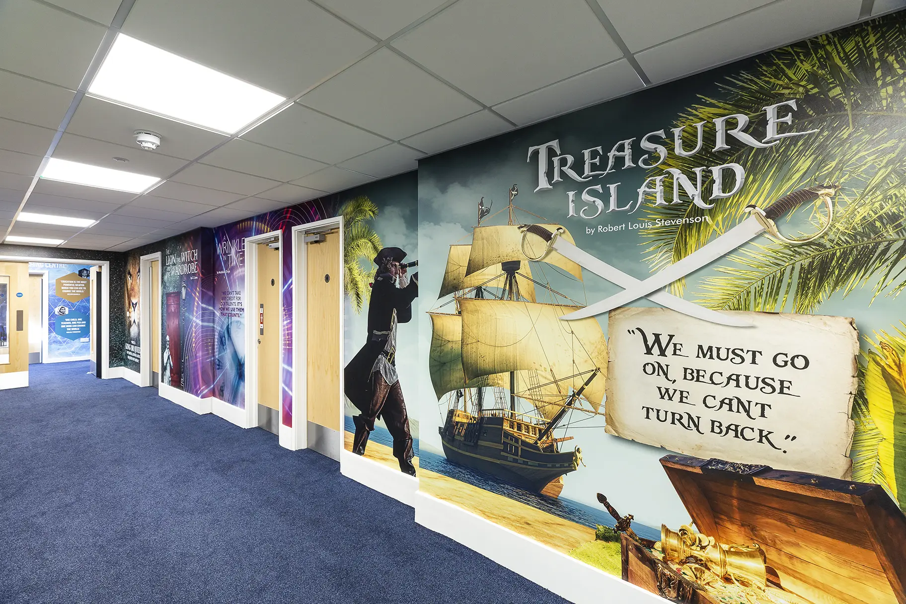 Lee Chapel Literacy School wall art 4