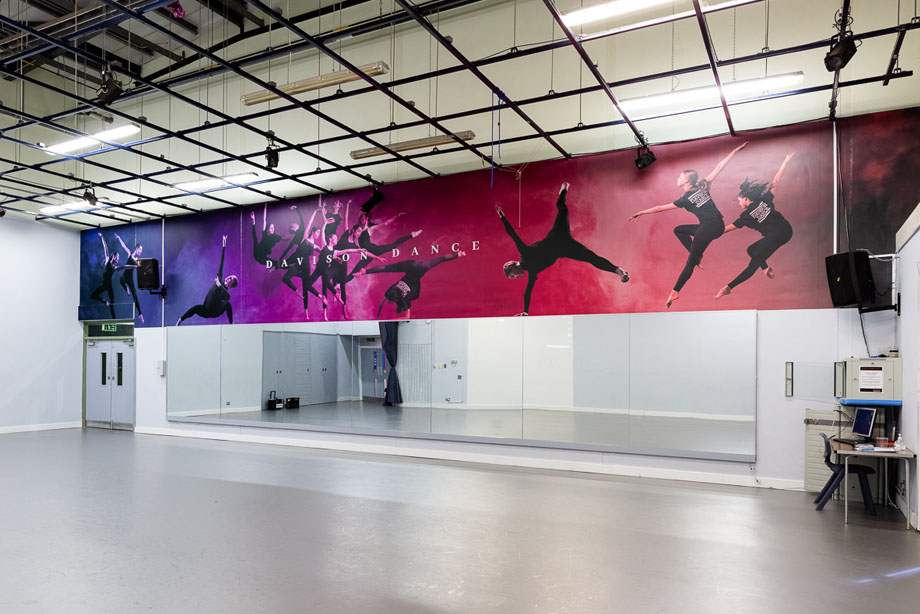 Davison dance hall wall art