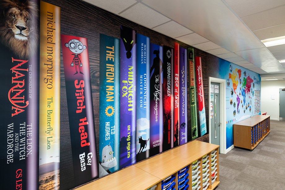 Westgate hill book title wall art