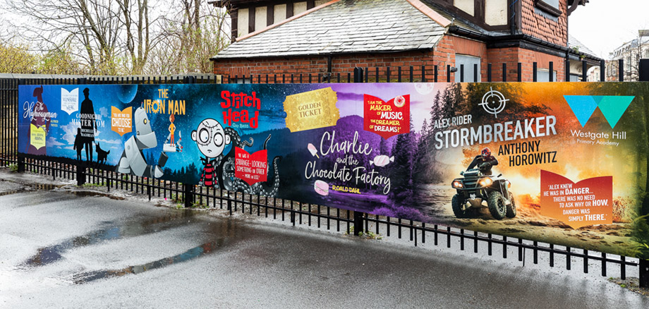 Westgate hill book title wall art