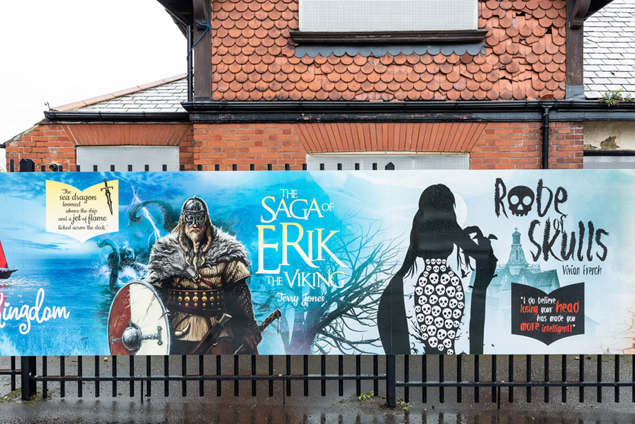 Westgate hill book title wall art