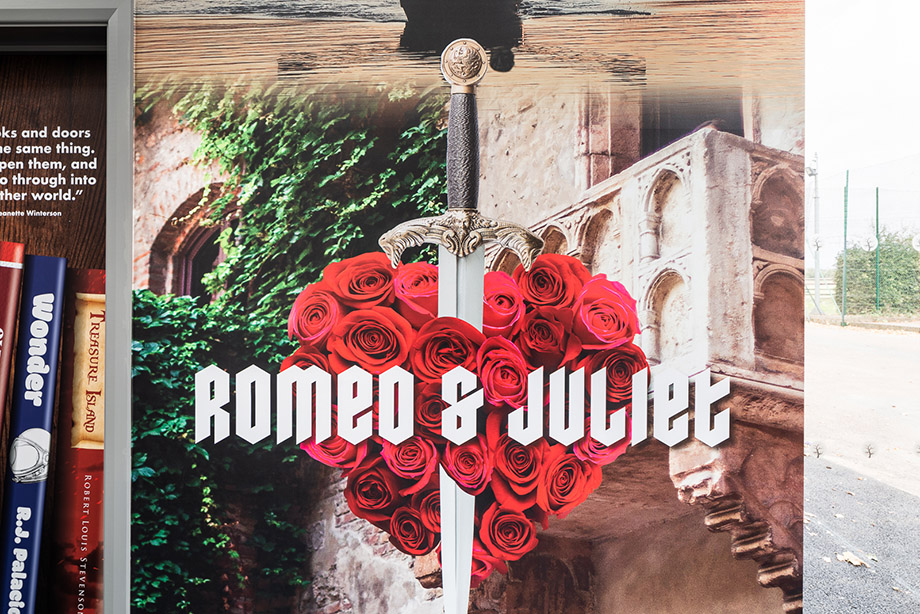 Ratcliffe college english wall art