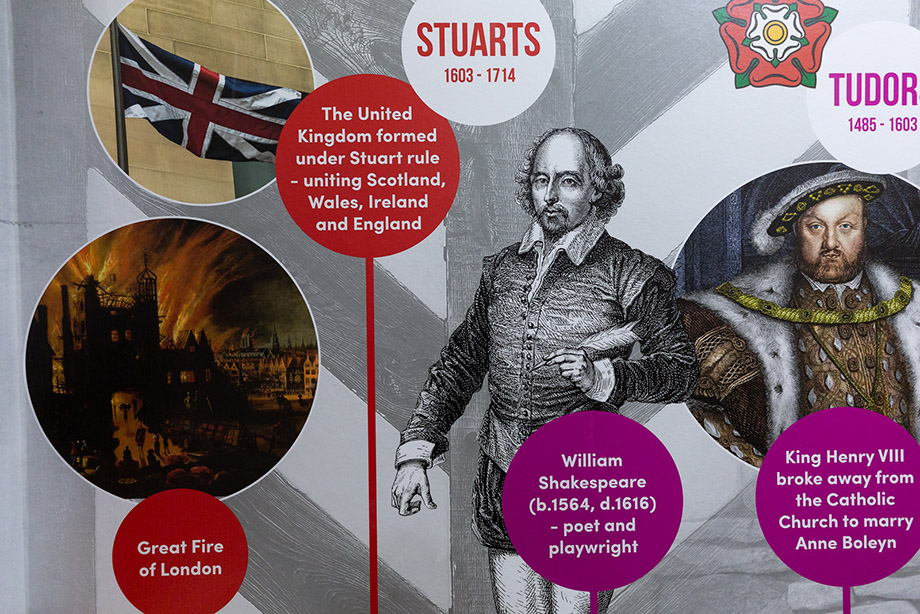 St Michaels East Wickham school wall art