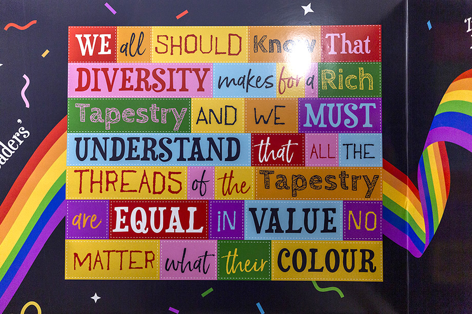 Woolwich diversity wall art