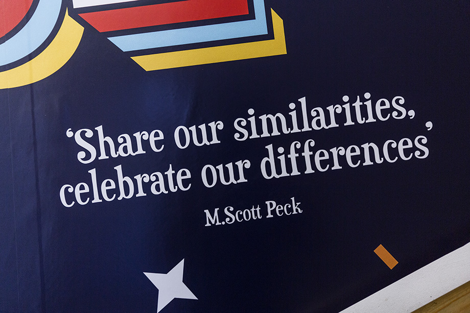 Woolwich diversity wall art