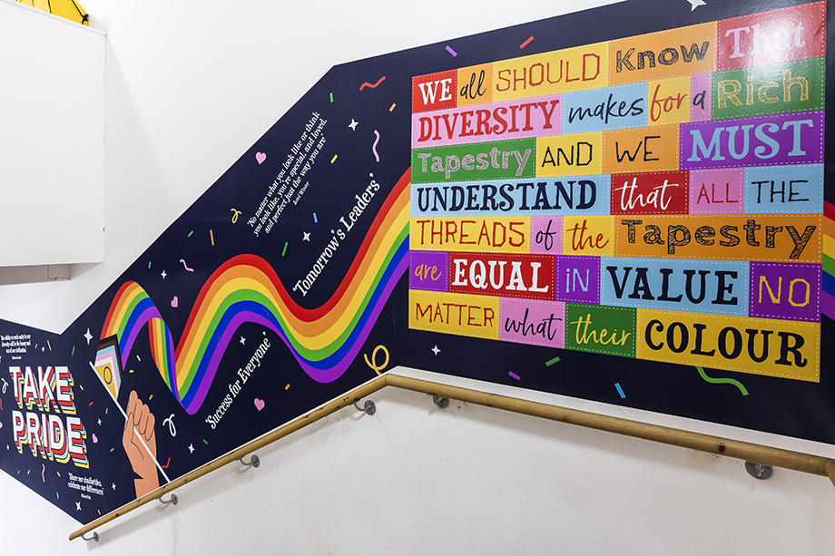 Woolwich diversity wall art