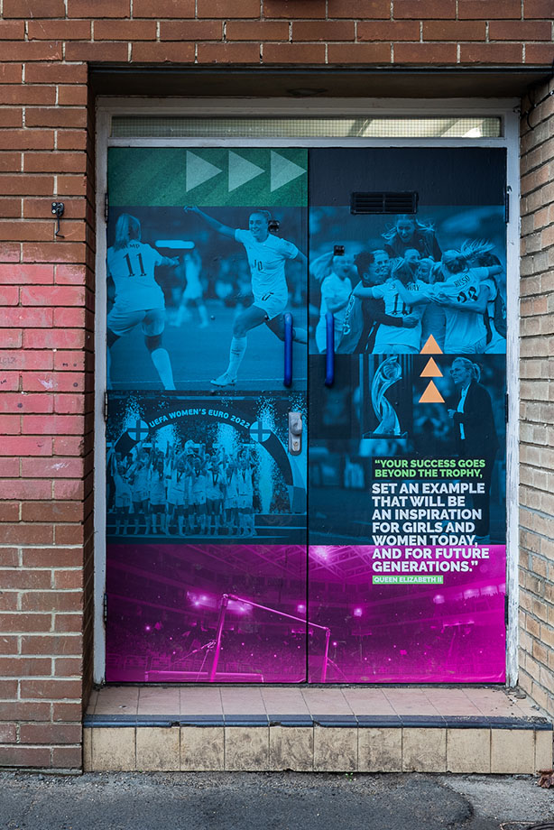 Our Lady and St Bede sports wall art