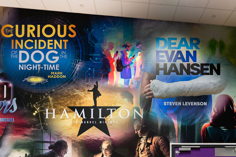 Wheelers lane drama wall art