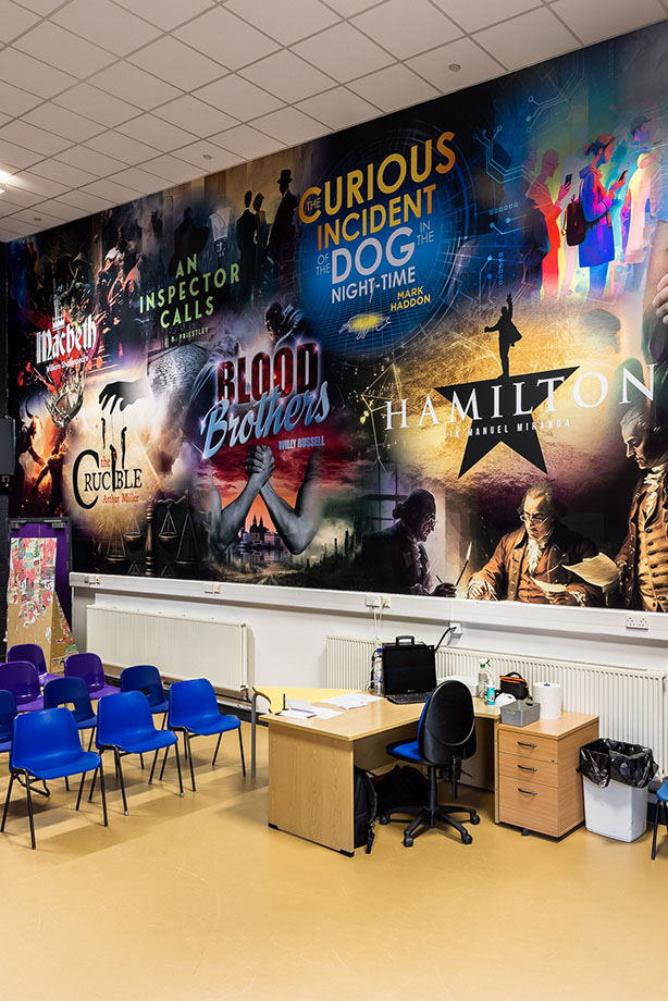 Wheelers lane drama wall art