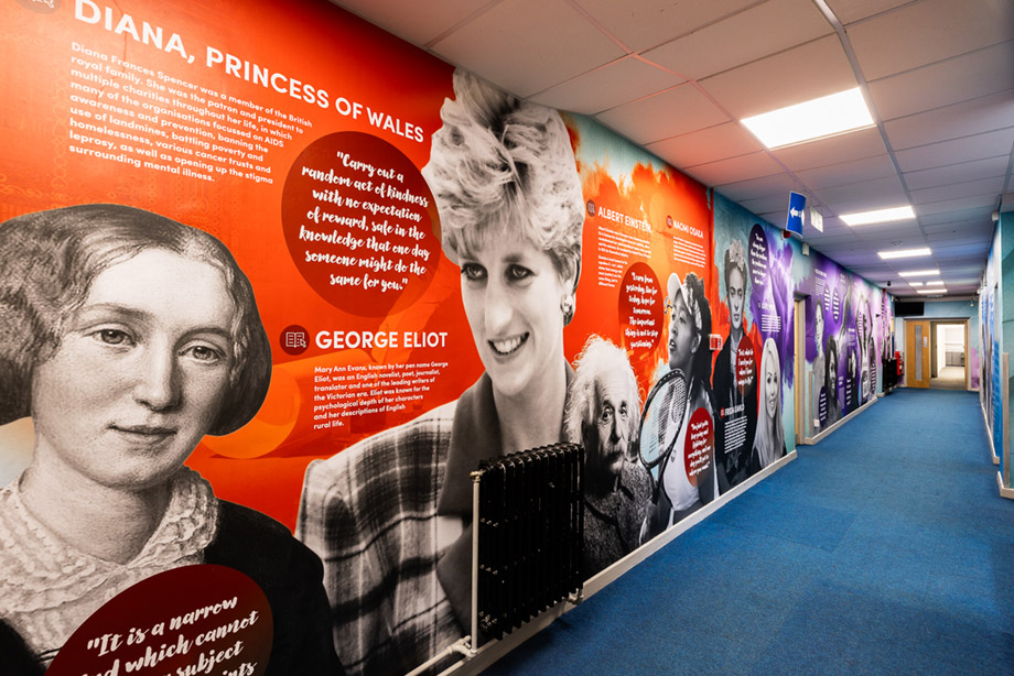 Davison aspiration alley wall art