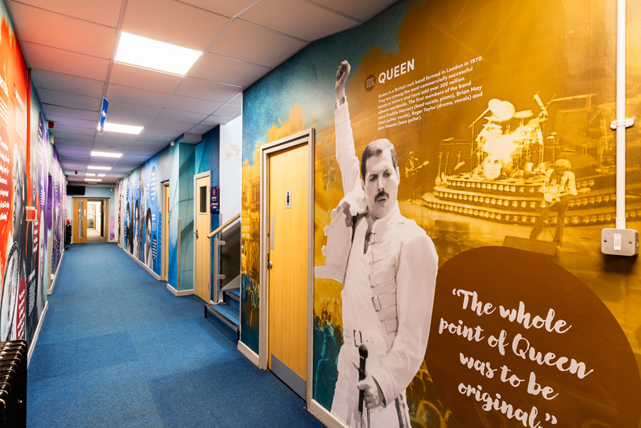 Davison aspiration alley wall art