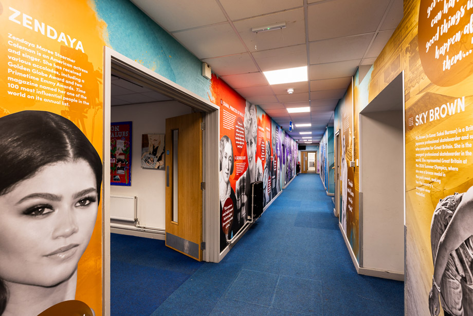 Davison aspiration alley wall art