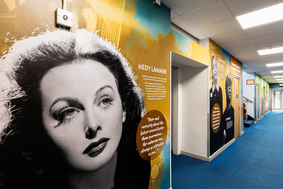 Davison aspiration alley wall art