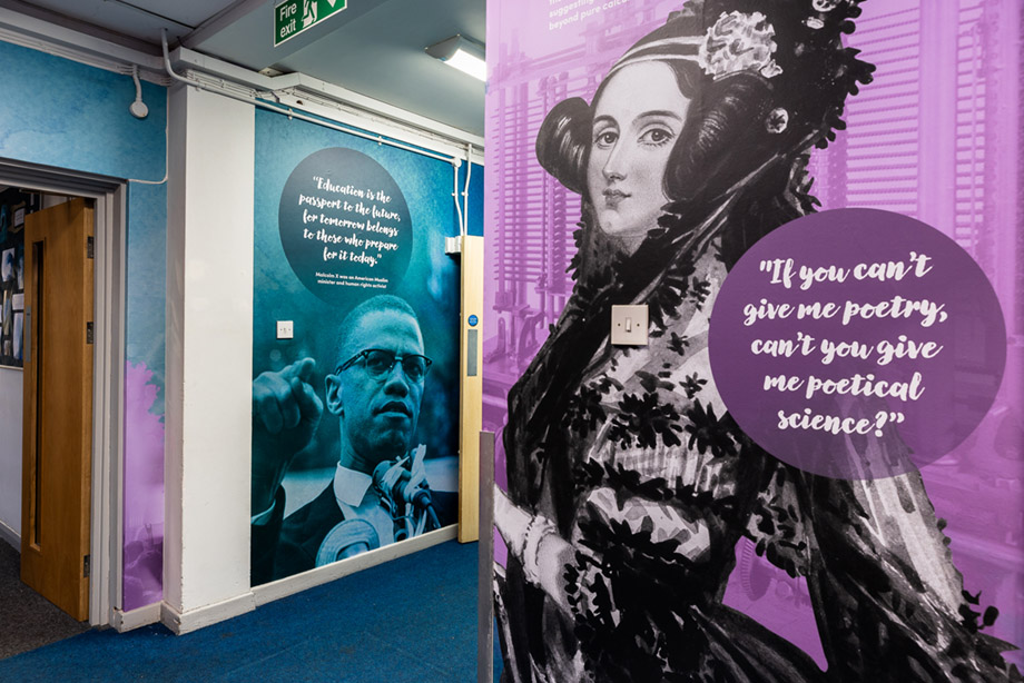 Davison aspiration alley wall art